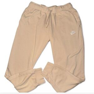 Nike Beige/Tan Women's Fleece Joggers